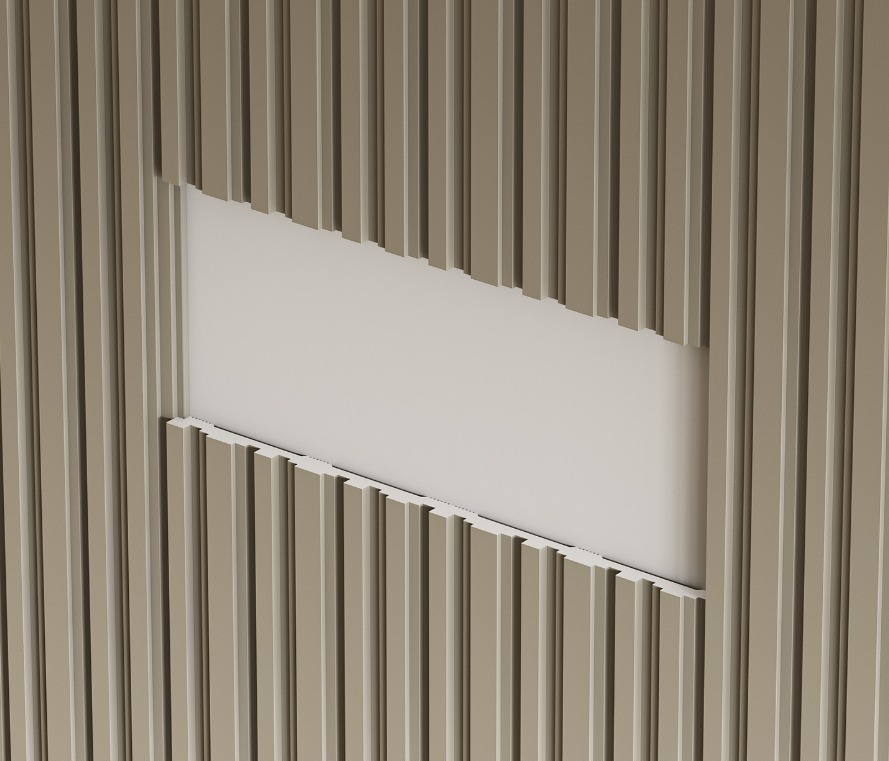 Панель RP006, 156х12, 2800мм, Экополимер/10